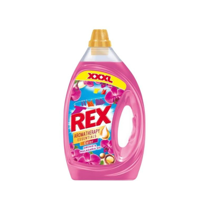 Rex gel na praní 1 l 20 dávek Color Orchid & Macadamia Oil | Drogerie LUKA