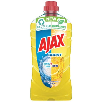 Ajax na podlahy a povrchy Boost Baking Soda Lemon 1 l