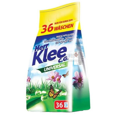 Herr Klee 3 kg 36 PD Universal prací prášek | Drogerie LUKA