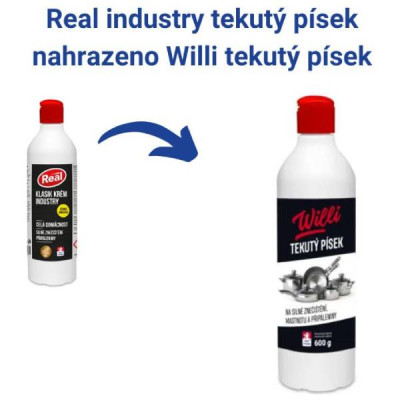 Willi 600 g tekutý čistící písek | Drogerie LUKA