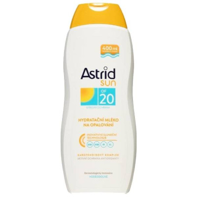 Astrid Sun 400 ml OF20 opalovací mléko | Drogerie LUKA