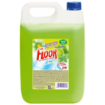 Floor 5 l Lime & Mint univerzální mycí prostředek | Drogerie LUKA