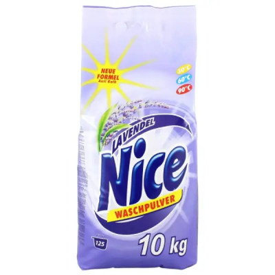 Nice prací prášek 10 kg 125 dávek Universal Lavendel | Drogerie LUKA