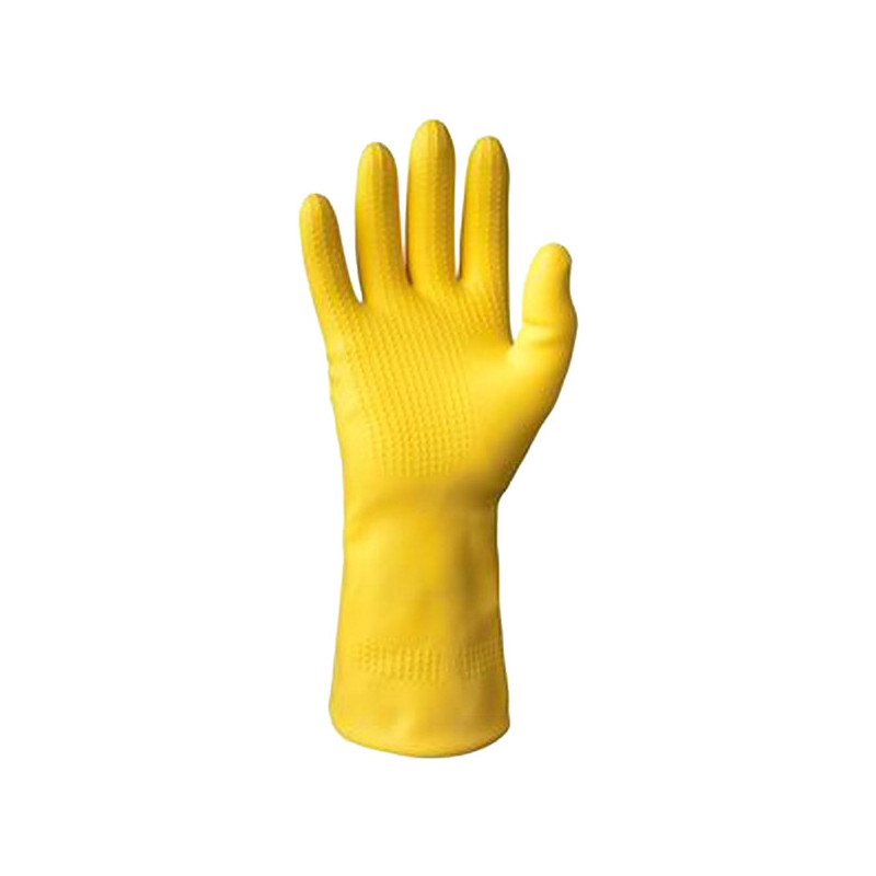 Latexové rukavice úklidové NINA XL žluté | Drogerie LUKA